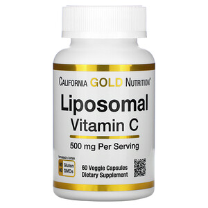 California Gold Nutrion Liposomal Vitamin C 250mg | Medilife