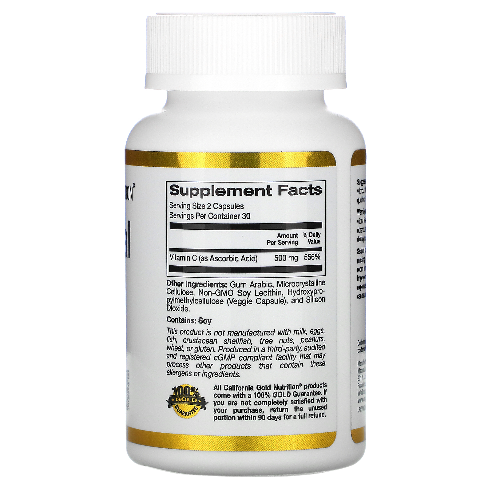 California Gold Nutrion Liposomal Vitamin C 250mg | Medilife